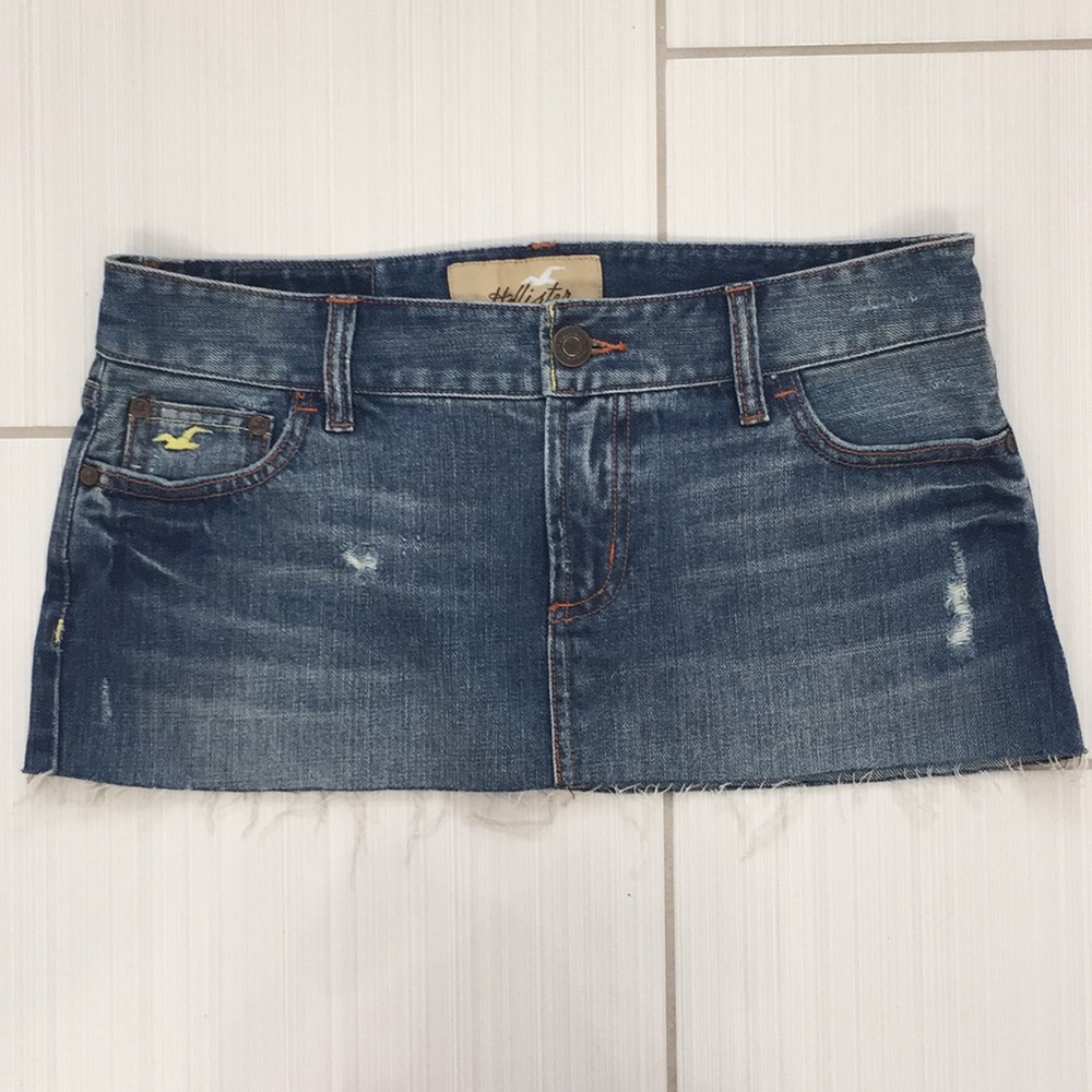 Hollister jean skirt. Size 5.
